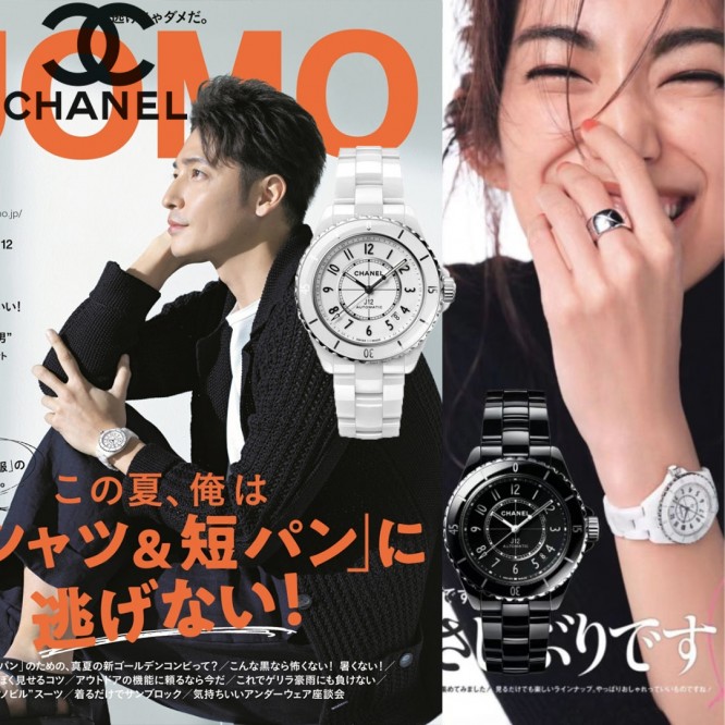 雑誌掲載で大人気！【CHANEL 】★時を超えて愛されるの J12❤男女兼用。多くの著名人が愛用“21世紀のアイコンウォッチ”と称されるシャネルの「J12」数点のみ入荷した、とても貴重な逸品！